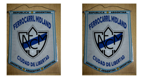 Banderin Grande 40cm Ferrocarril Midland