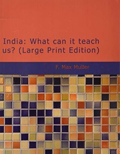 Libro India: What Can It Teach Us? - Nuevo