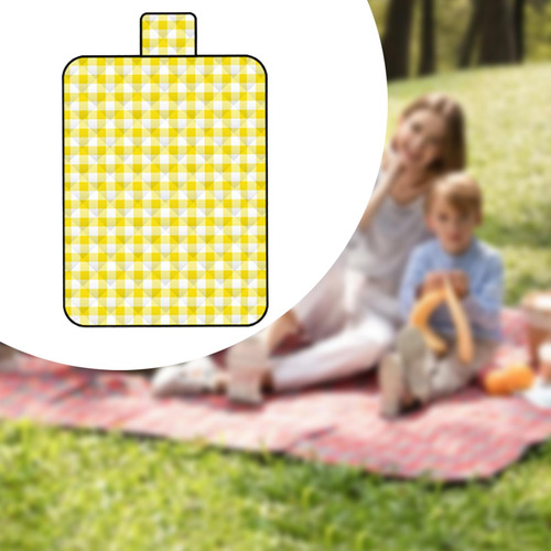 Manta De Picnic Manta Al Aire Libre 150x200cm Amarillo