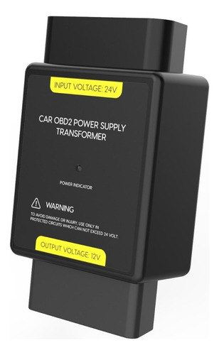 Conector De Alimentación Autool Obd2 De 24 V A 12 V