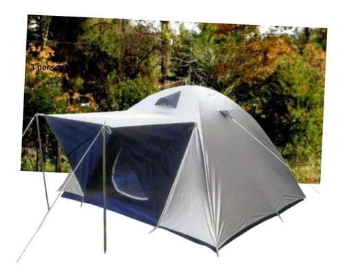 Carpa Para 3 Personas Con Alero Mas Sobre Camping Montaña