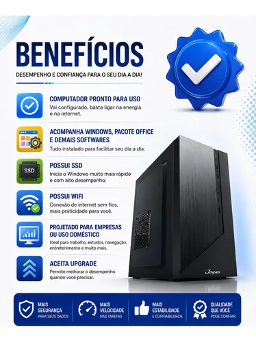 Pc Cpu Intel Core I7 32gb Ssd 1tb Win 11 Pro Wifi Bluetooth
