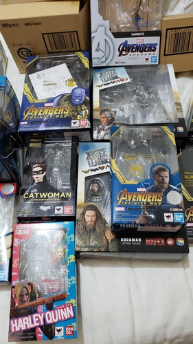 Caixas Figuras Sh Figuarts E Mafex