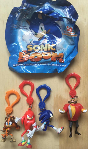 Sonic Boom Llavero Al Azar, Figura Tails, Knuckles, Amy C/u