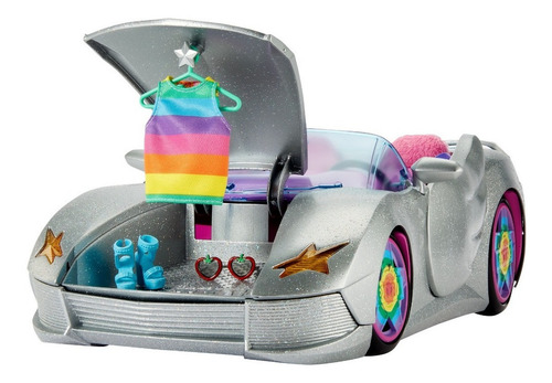 Barbie Auto Convertible Extra - Color Plata Set - Original