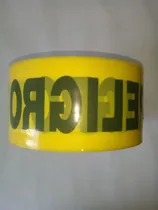Comprar Cinta Amarilla  Peligro No Pase   De 10 Cm X 300 Metros