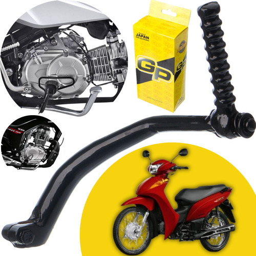 Pedal De Partida Moto Honda Biz 100 Anos 2012 2013 2014 2015