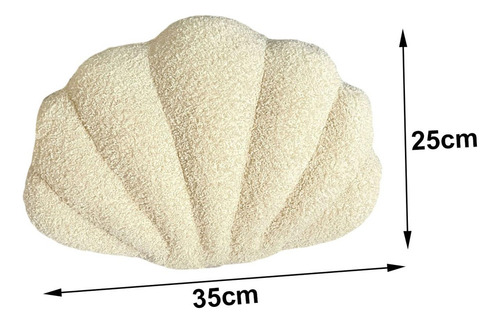 Almohada De Concha De Mar, Almohada De Felpa, Almohada De ,