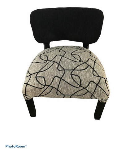 Silla Matera Poltrona Sin Apoya Brazo Vestida En Chenille