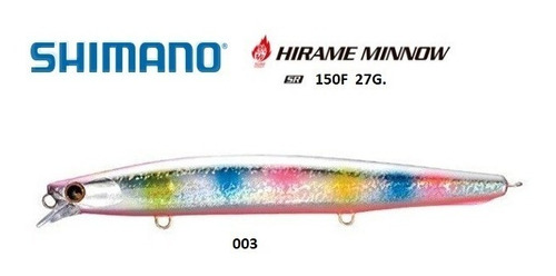 Señuelo Shimano Hirame Minnow Sr 15cm X 27g