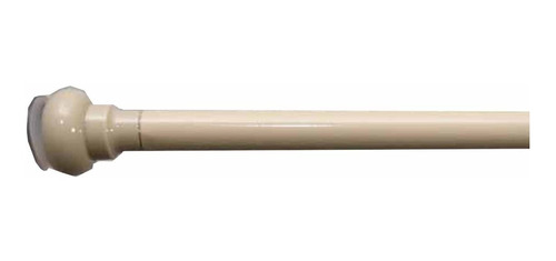 Barral Para Cortina De Baño Extensible 1 A 2m Blanco O Beige