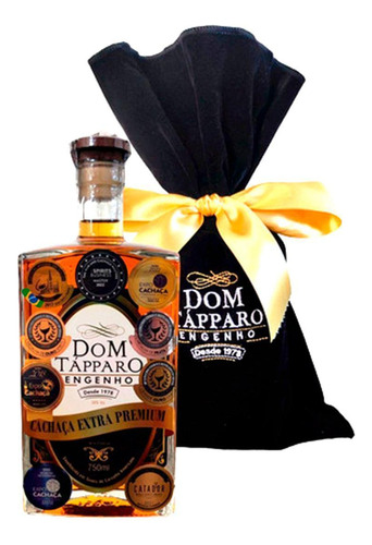 Cachaça Extra Premium Carvalho Americano-10 Anos Dom Tapparo