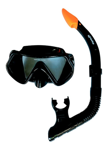Snorkel Con Mascara Gafas De Buceo Standar Adulto