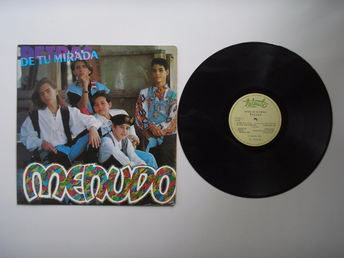 Lp Vinilo Menudo Detras De Tu Mirada  Edición Colombia 1992