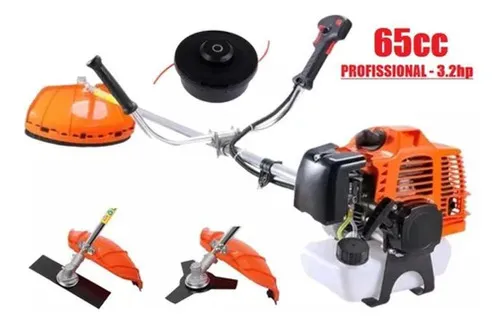 Roçadeira 3 X 1 Gasolina 63cc Multifuncional Profissional