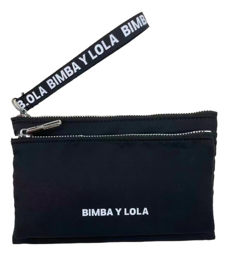 New Bolso Moderno Para Mujer Bimba And Lola De Nailon Negro