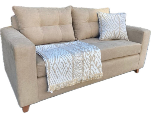 Sillon Anna 3 Cuerpos 1,80 Largo A Eleccion Liso
