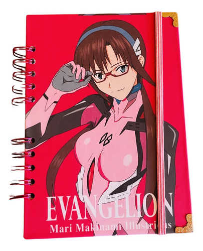 Libreta Anime Mari Illustrious Makinami - Evangelion