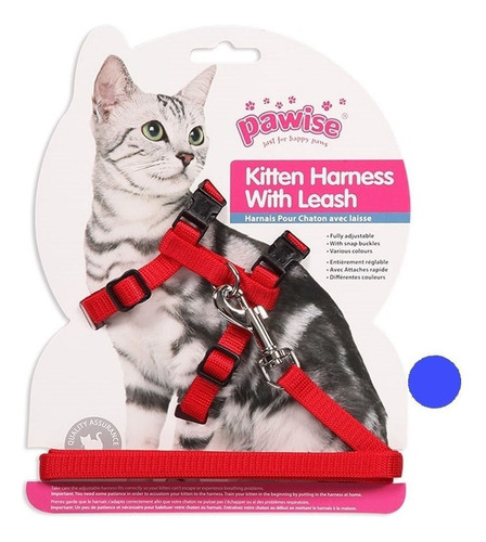 Arnes Mas Correa Para Gatos Diferentes Colores Talle Grande