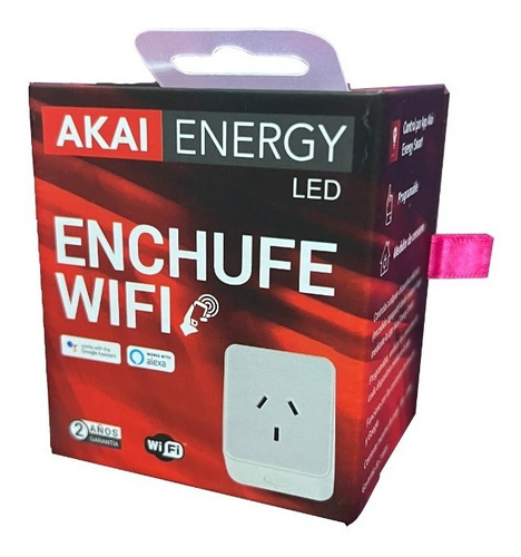 Enchufe Wifi Inteligente Akai Energy