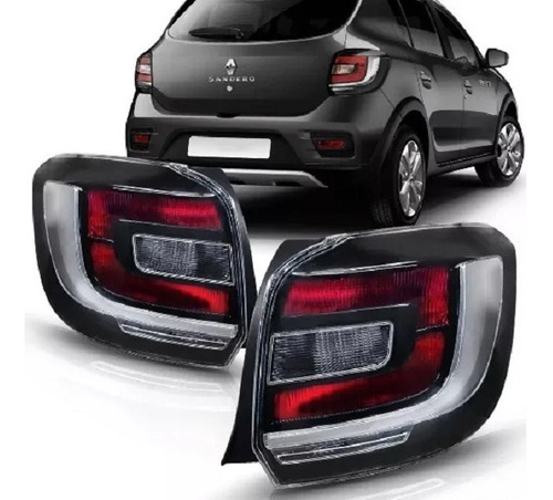 Juego Faros Opticas Sandero Stepway  2015 2016 17 19 2020 