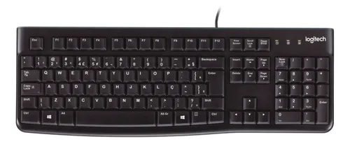 comprar Teclado Com Fio Usb Logitech K120 Com Layout Abnt2