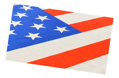 Cubierta Rectangular 100 * 140cm Bandera Estadounidense