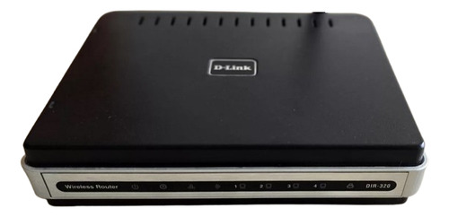 Roteador Dir-320 D-link Roteador Wireless 54mbps + Antena (Usado)