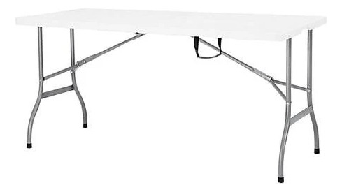 Mesa Plegable De Plástico180cm Tipo Portafolio Resistente.