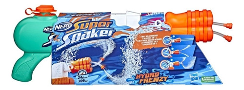 Nerf Super Soaker Hydro Frenzy Pistola De Agua Verde Claro