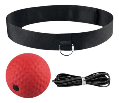 Pelota De Reflejo De Boxeo, Diadema, Práctica De Rojo