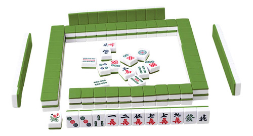 Mini Mahjong Tiles Party Supplies Juego Chino Juego Versión