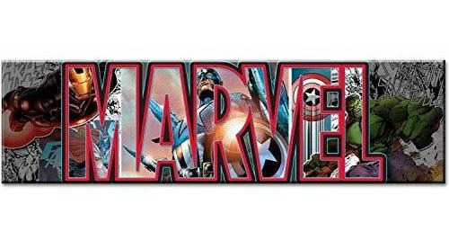 Búfalo De Plata Av2891 Marvel Avengers Pared De La Lona De A