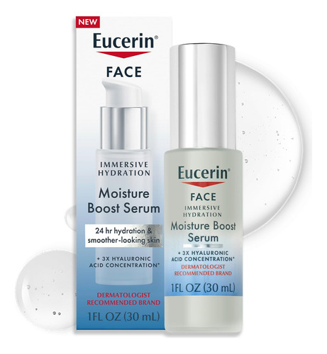 Eucerin Suero Facial De Hidratación Inmersiva Para Aumenta