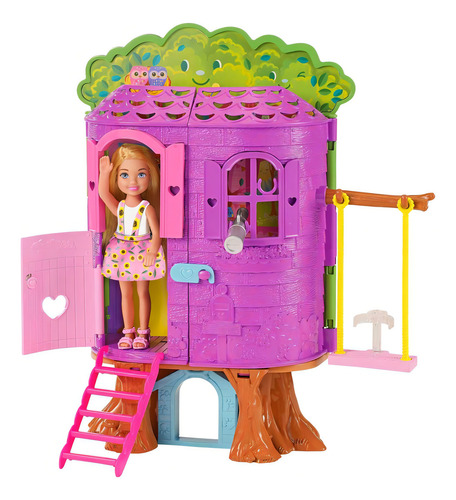 Set De Juguetes Chelsea Tree House Barbie The Movie