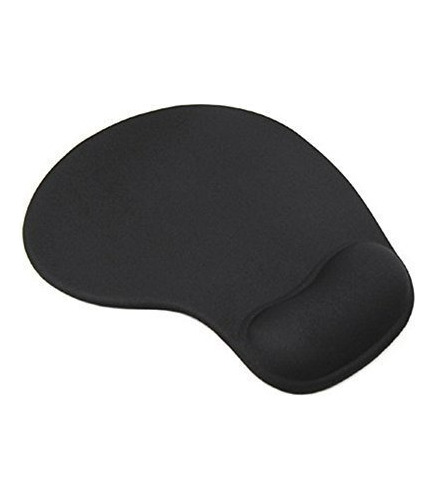 Mouse Pad Gel Negro Ergonomico Antideslizante