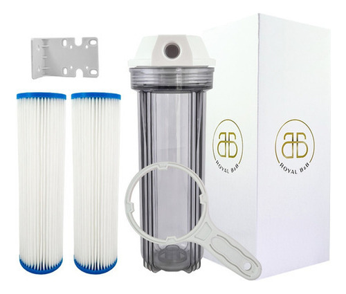 Filtro Água Caixa Dágua Cavalete + 2 Refil Plissado Lavável