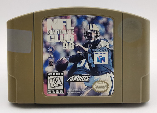 Nfl Quarterback Club 98 N64 Nintendo 64 * R G Gallery