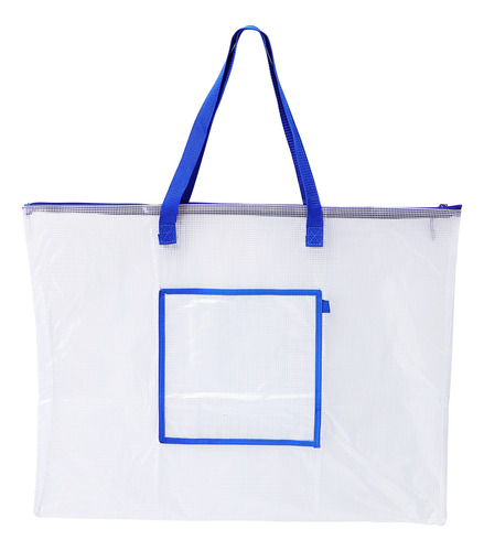 Bolsa Transparente De Cartulina Con Póster, Bolso De Mano