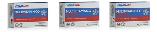 Multivitaminico Aumento Energia Energizante Reduce Fatiga X3