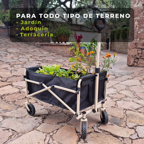 Carrito Plegable Con Ruedas De Compras Multiusos 2 Piezas