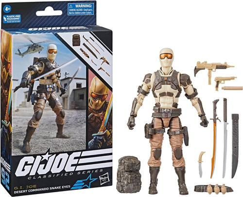 G.i. Joe Classified Series - 15 Cm - Snake Eyes