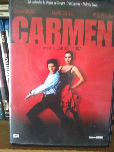 Dvd Original Carmen Carlos Saura Paco De Lucia Gades Del Sol