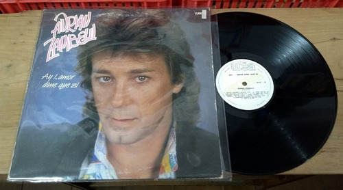 Adrian Zambelli Ay Amor Dime Que Si 1989 Lp Disco Vinilo