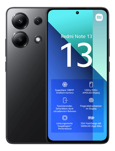 Xiaomi Redmi Note 13 4g/caja Sellada/color Negro