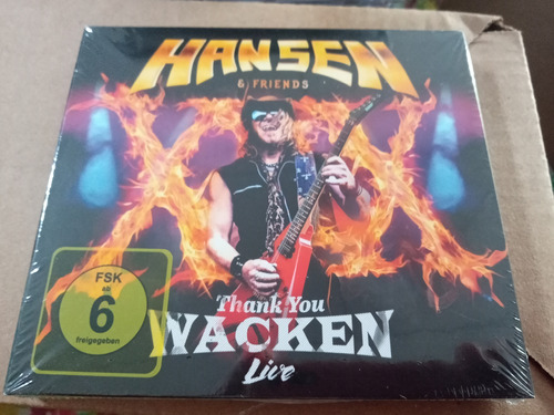 Kai Hansen - Thank You Wacken - Cd/dvd Importado