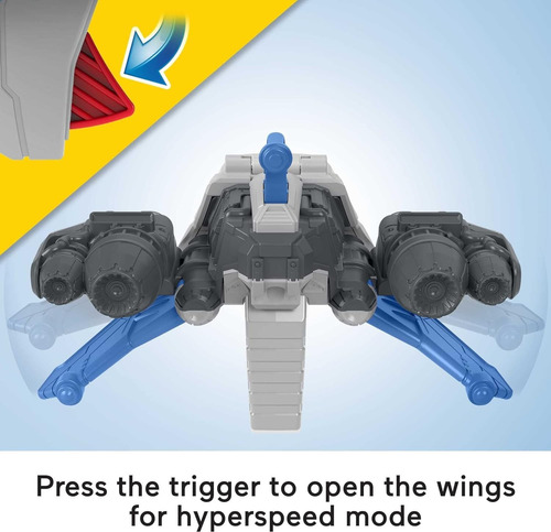 Nave Espacial Imaginext Lightyear Con Figura Y Proyectil