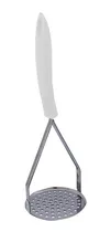Comprar Pisa Papas Carol Acero Inoxidable Mango Blanco De Plástico 