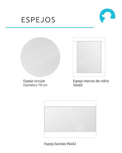 Imagen 7 de 10 de Espejos De Colores Con Marco