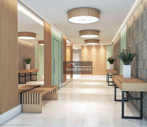 Imagem 3 de 22 de A Apenas 200 M Da Praia, Suíte, Varanda Gourmet E Vista Mar - Ap3109